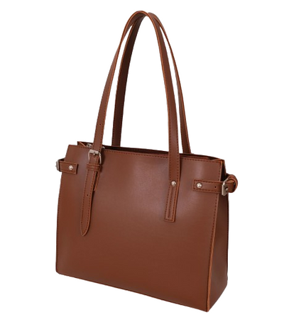 Luxiestyle Brown Satchel tote Bag